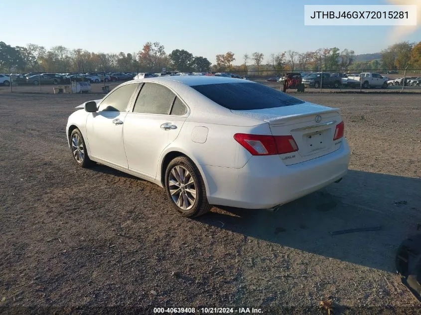 JTHBJ46GX72015281 2007 Lexus Es 350