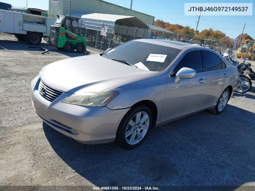 JTHBJ46G972149537 2007 Lexus Es 350