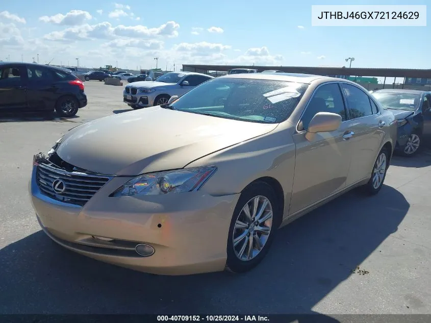 2007 Lexus Es 350 VIN: JTHBJ46GX72124629 Lot: 40709152