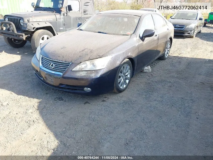 JTHBJ46G772062414 2007 Lexus Es 350 350