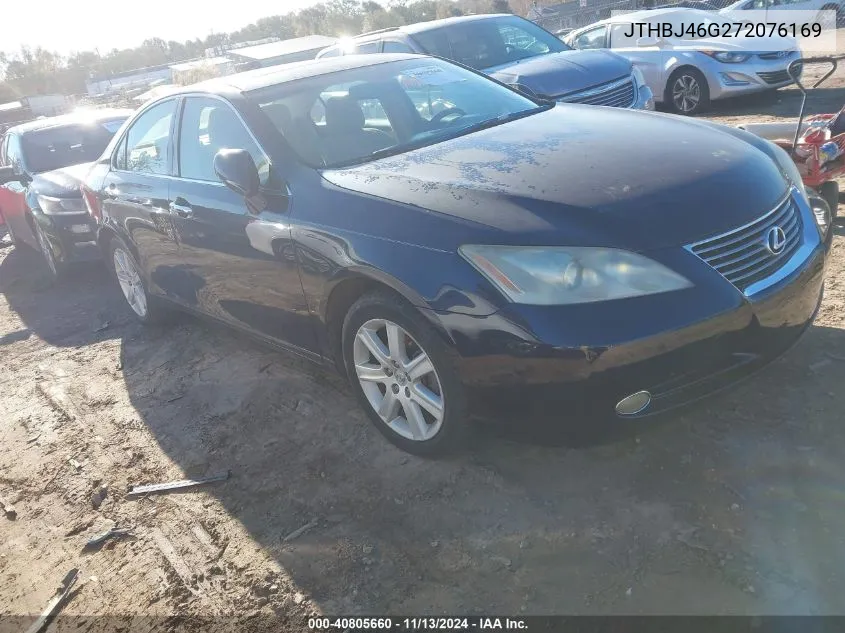 JTHBJ46G272076169 2007 Lexus Es 350