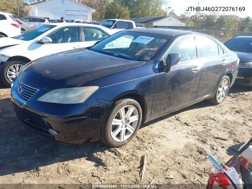 JTHBJ46G272076169 2007 Lexus Es 350