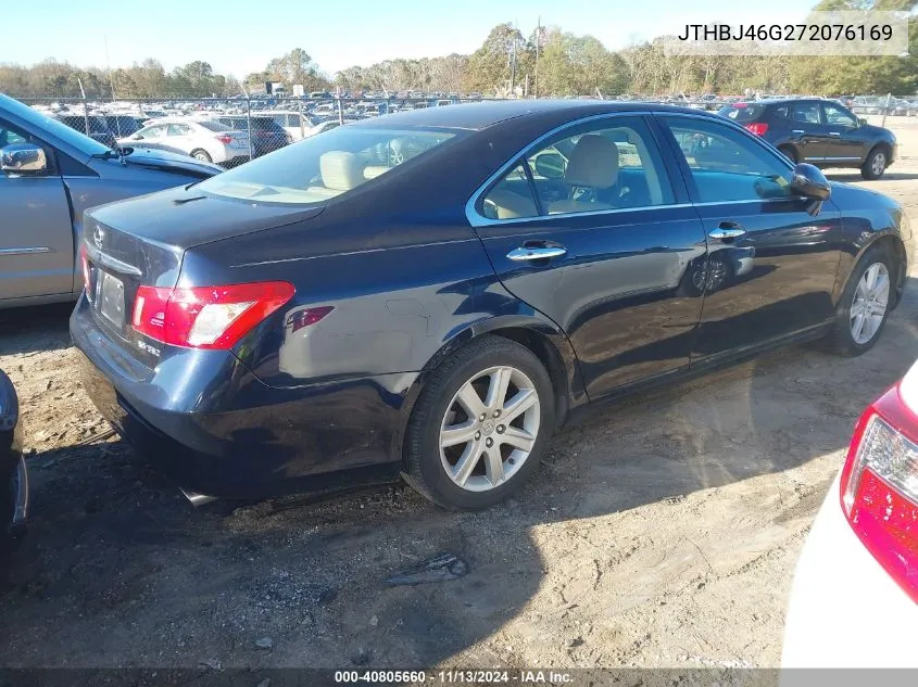 JTHBJ46G272076169 2007 Lexus Es 350