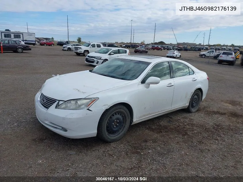 JTHBJ46G982176139 2008 Lexus Es 350