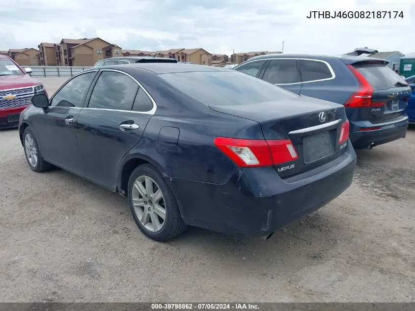 JTHBJ46G082187174 2008 Lexus Es 350