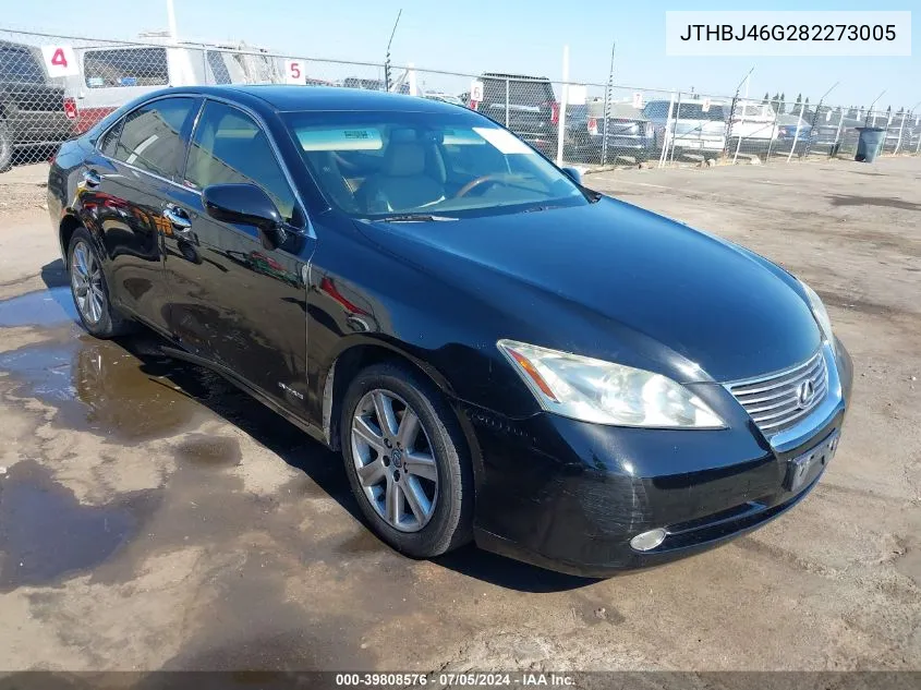 JTHBJ46G282273005 2008 Lexus Es 350