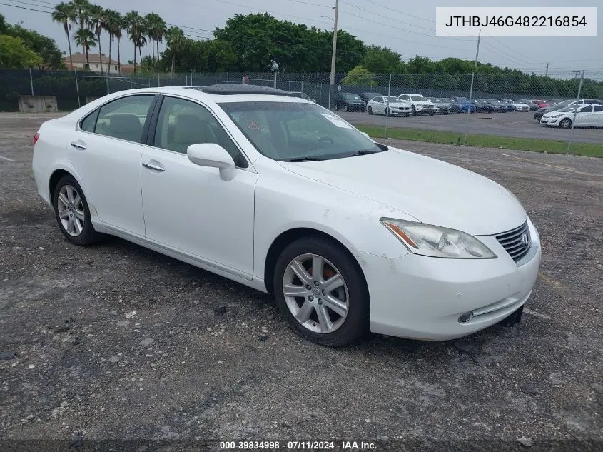 JTHBJ46G482216854 2008 Lexus Es 350