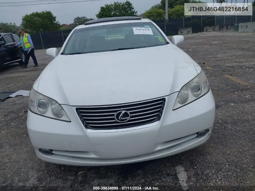 JTHBJ46G482216854 2008 Lexus Es 350