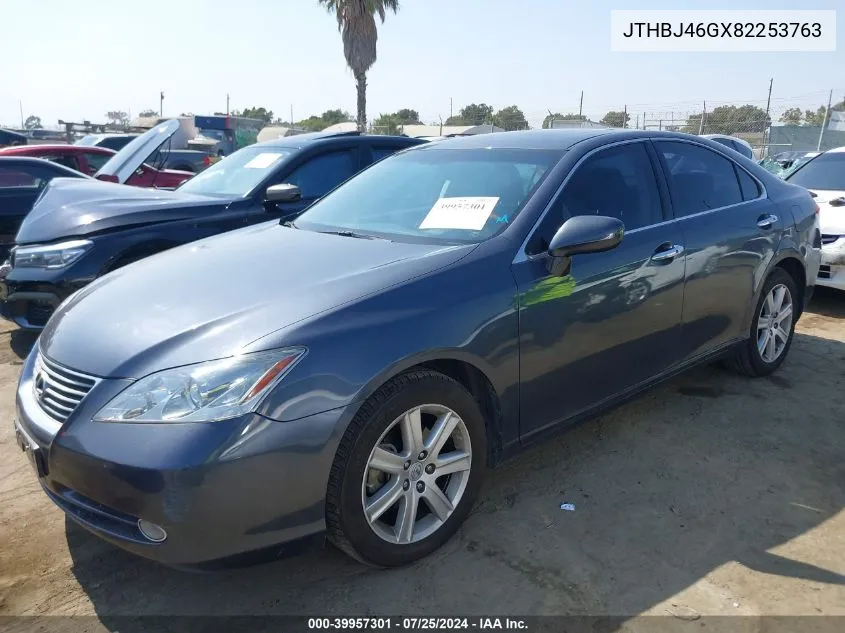 2008 Lexus Es 350 VIN: JTHBJ46GX82253763 Lot: 39957301