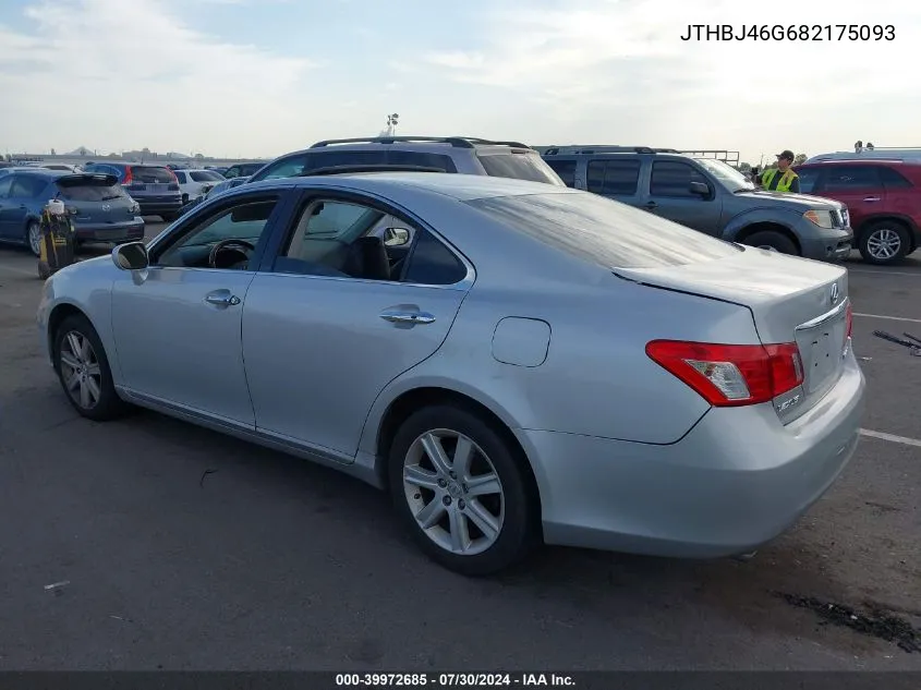 2008 Lexus Es 350 VIN: JTHBJ46G682175093 Lot: 39972685