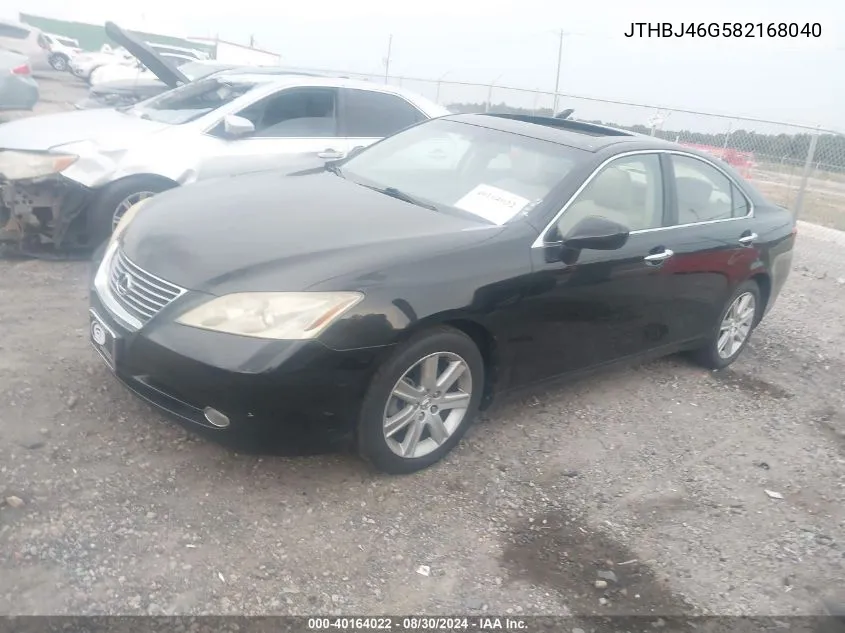 JTHBJ46G582168040 2008 Lexus Es 350