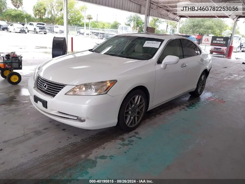 2008 Lexus Es 350 VIN: JTHBJ46G782253056 Lot: 40190815