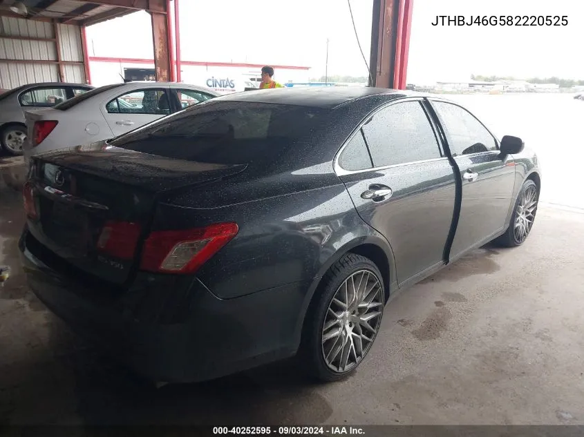 JTHBJ46G582220525 2008 Lexus Es 350