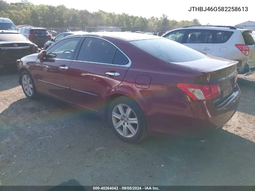 JTHBJ46G582258613 2008 Lexus Es 350 350