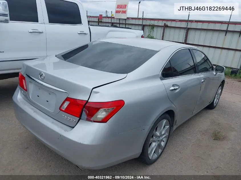 JTHBJ46G182269446 2008 Lexus Es 350