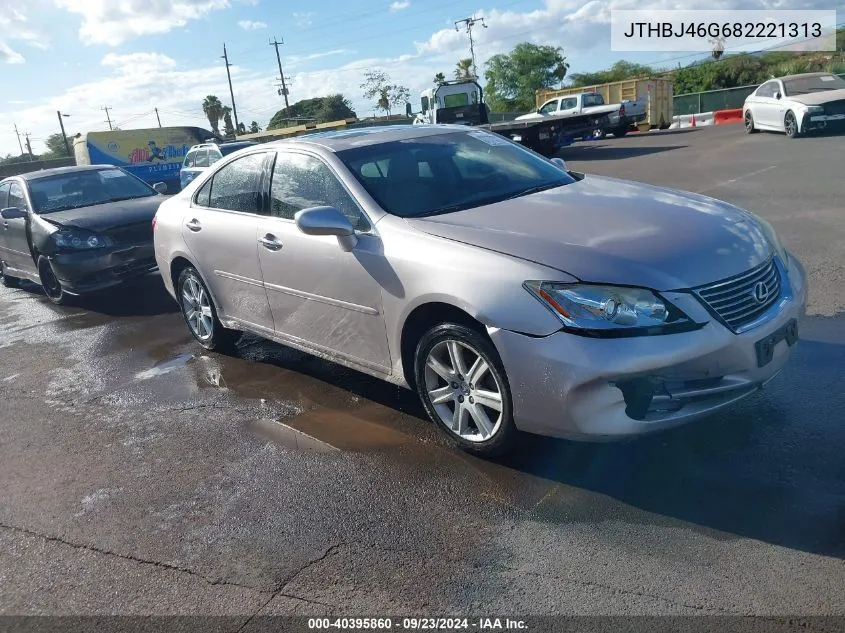 2008 Lexus Es 350 VIN: JTHBJ46G682221313 Lot: 40395860