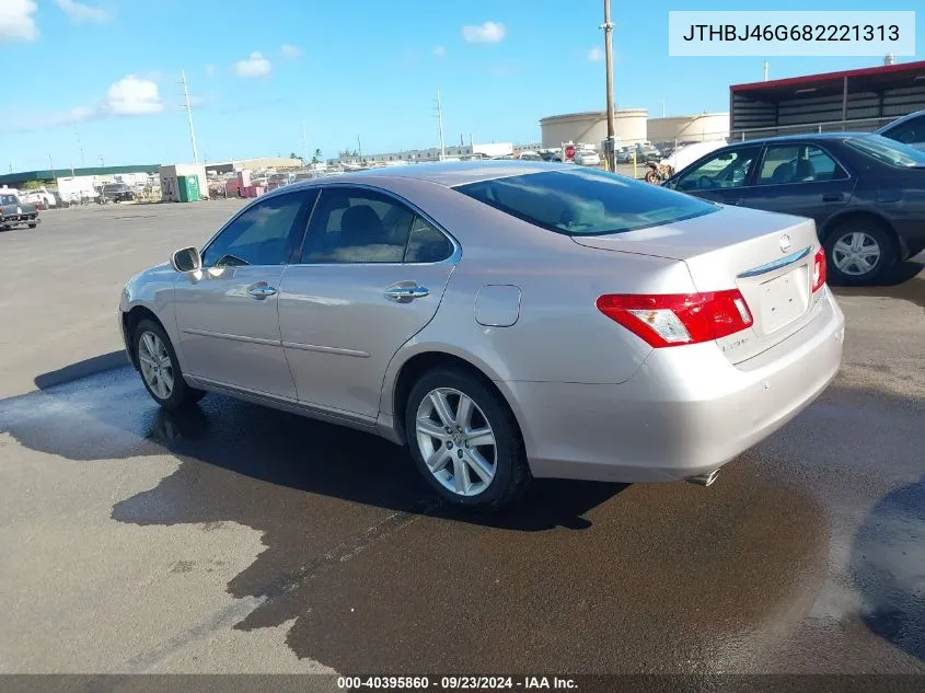 2008 Lexus Es 350 VIN: JTHBJ46G682221313 Lot: 40395860