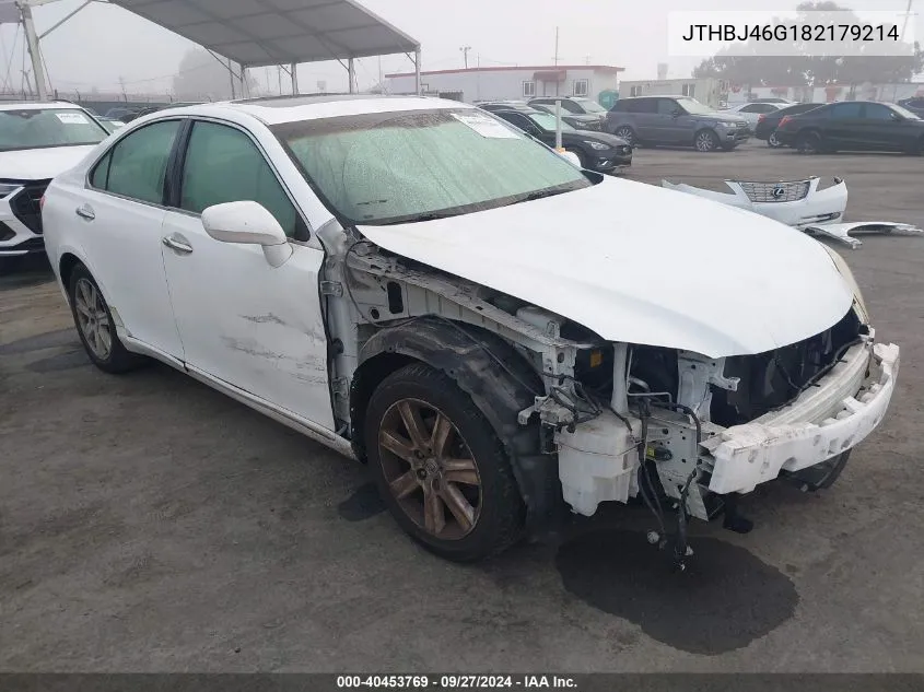 JTHBJ46G182179214 2008 Lexus Es 350