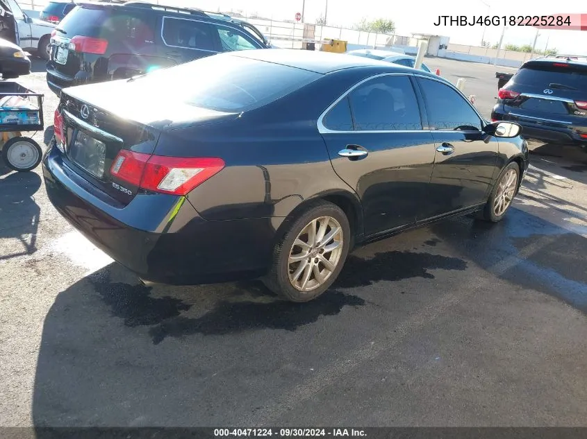 JTHBJ46G182225284 2008 Lexus Es 350 350