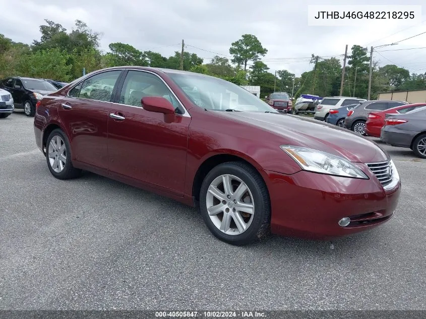 2008 Lexus Es 350 VIN: JTHBJ46G482218295 Lot: 40505847