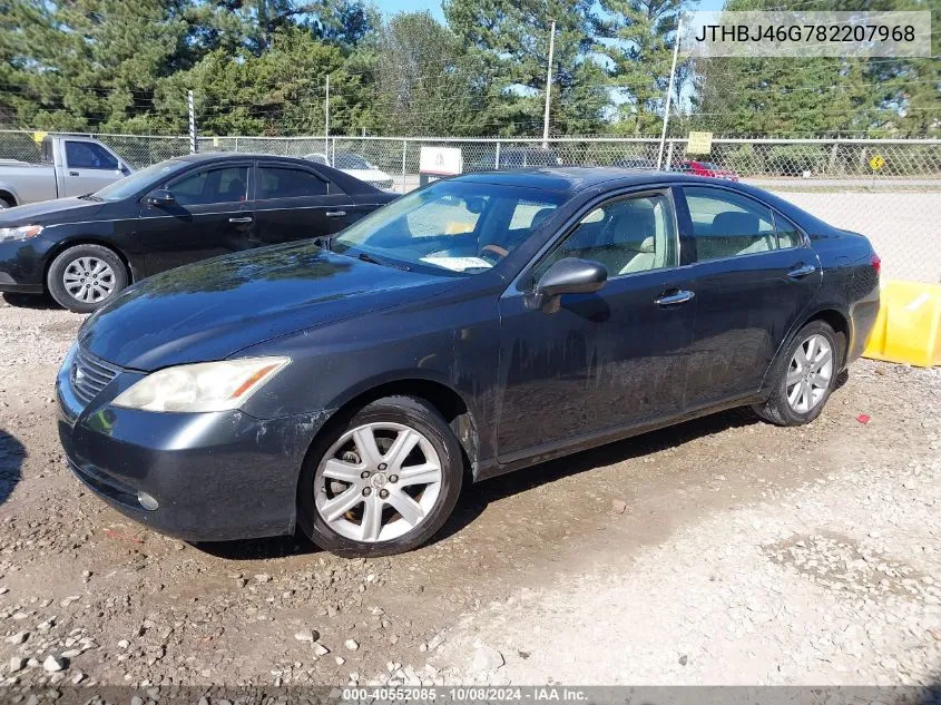 2008 Lexus Es 350 VIN: JTHBJ46G782207968 Lot: 40552085