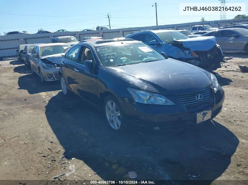 2008 Lexus Es 350 VIN: JTHBJ46G382164262 Lot: 40563706