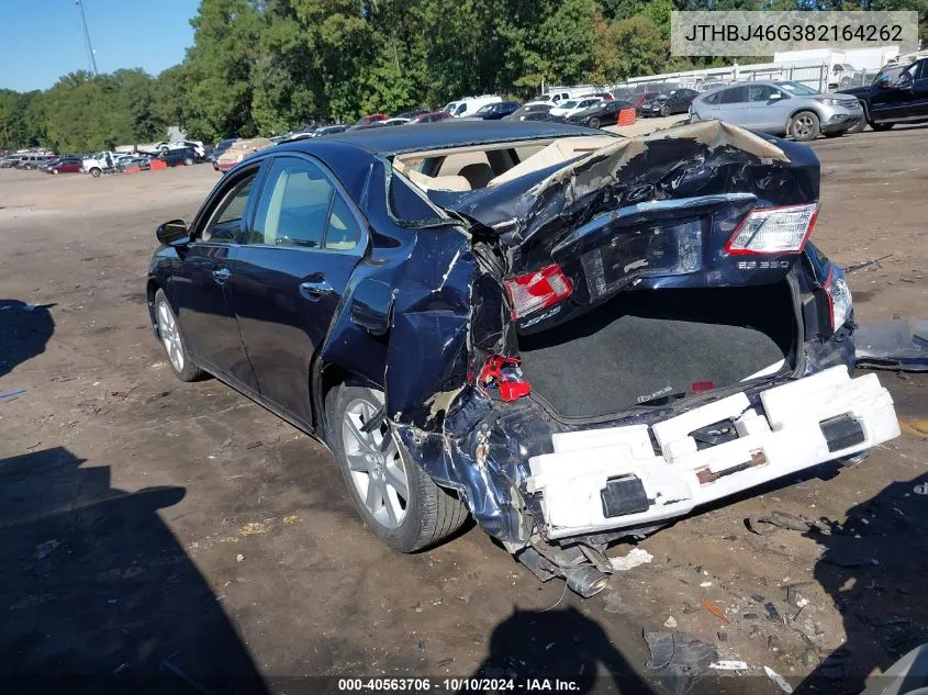 2008 Lexus Es 350 VIN: JTHBJ46G382164262 Lot: 40563706