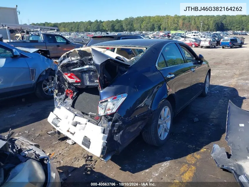 2008 Lexus Es 350 VIN: JTHBJ46G382164262 Lot: 40563706