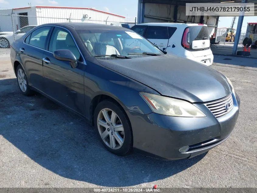 2008 Lexus Es 350 VIN: JTHBJ46G782179055 Lot: 40724211