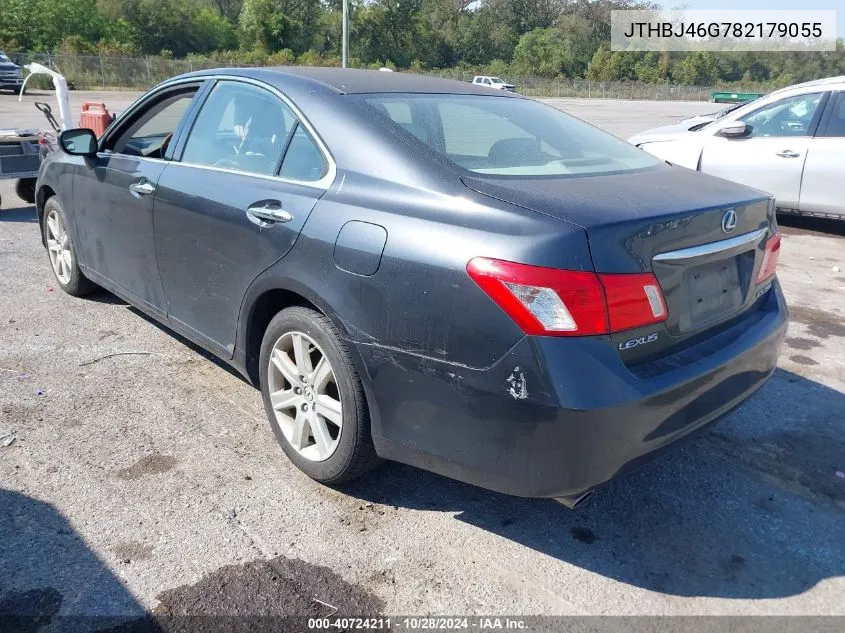 2008 Lexus Es 350 VIN: JTHBJ46G782179055 Lot: 40724211