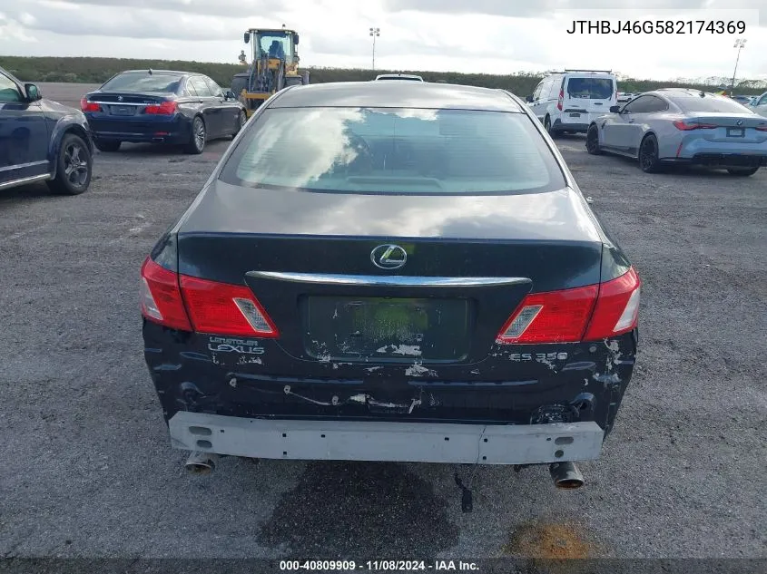 JTHBJ46G582174369 2008 Lexus Es 350