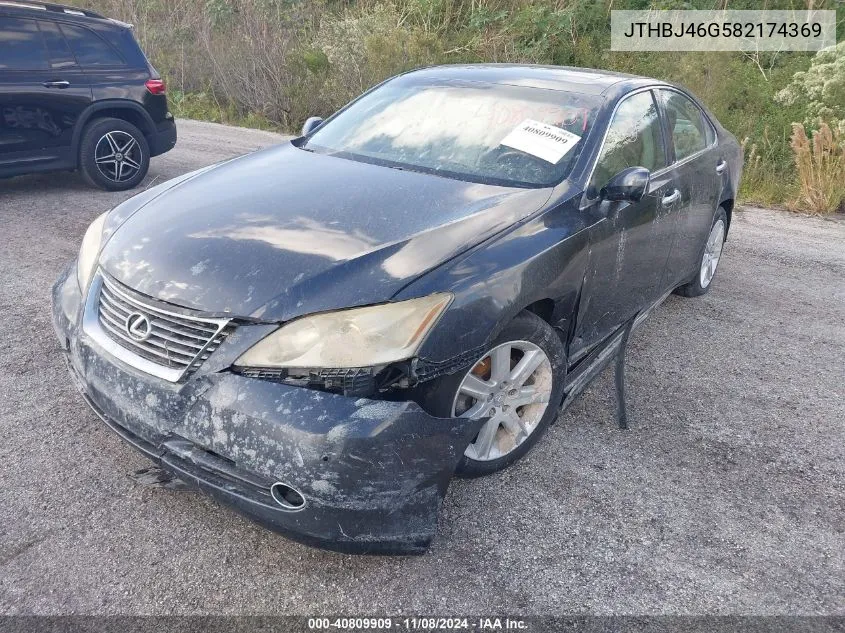 JTHBJ46G582174369 2008 Lexus Es 350