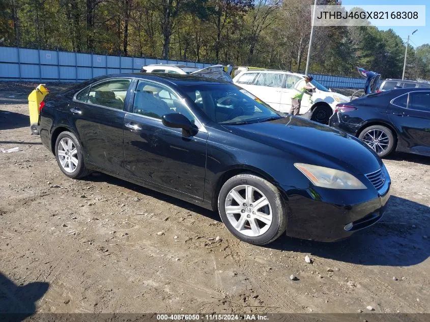 2008 Lexus Es 350 VIN: JTHBJ46GX82168308 Lot: 40876050