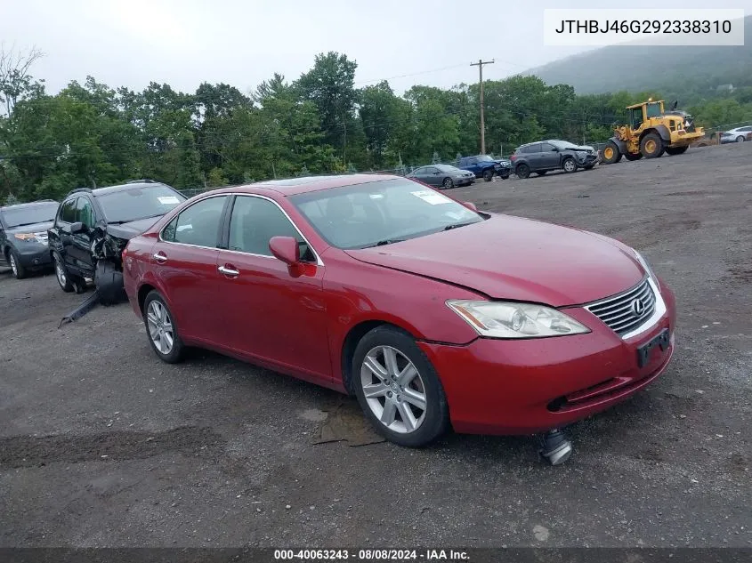 JTHBJ46G292338310 2009 Lexus Es 350