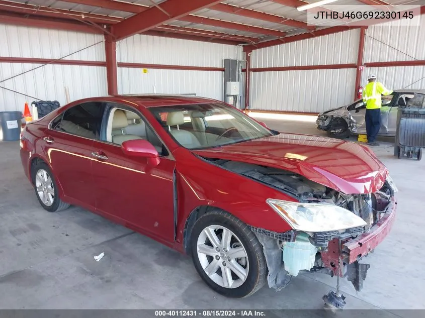 2009 Lexus Es 350 VIN: JTHBJ46G692330145 Lot: 40112431