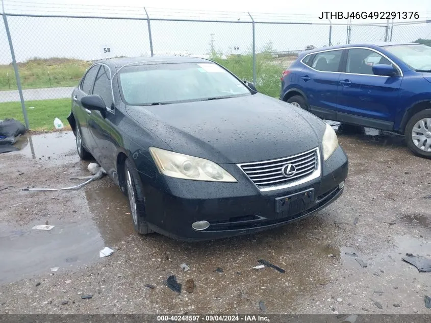 2009 Lexus Es 350 VIN: JTHBJ46G492291376 Lot: 40248597