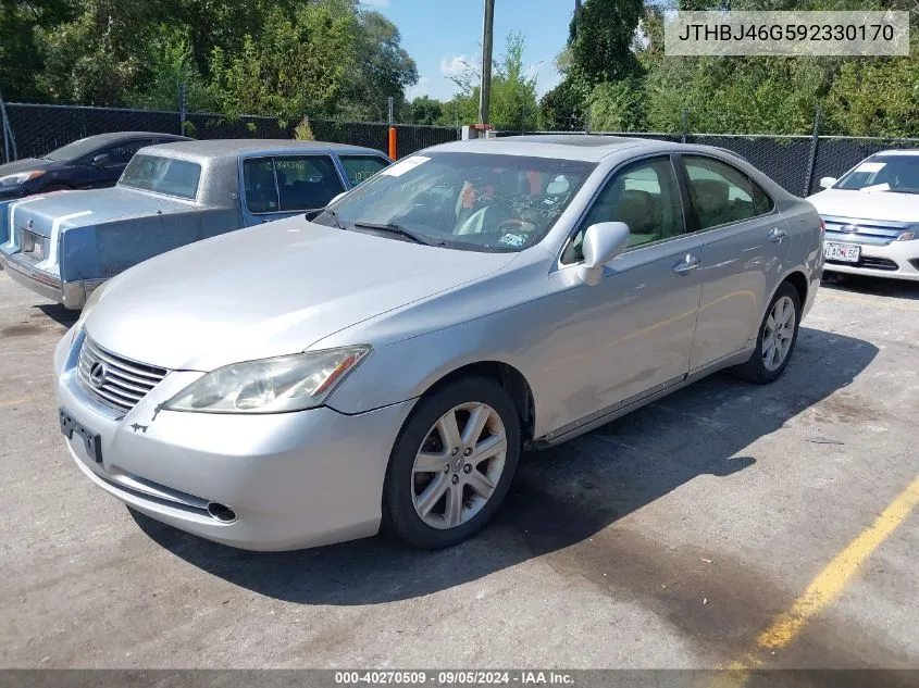 JTHBJ46G592330170 2009 Lexus Es 350