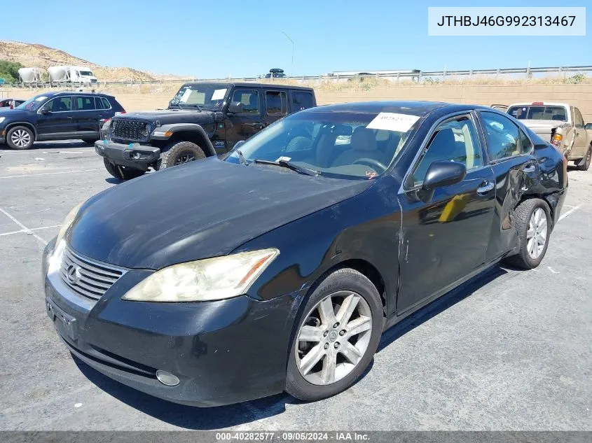 2009 Lexus Es 350 VIN: JTHBJ46G992313467 Lot: 40282577