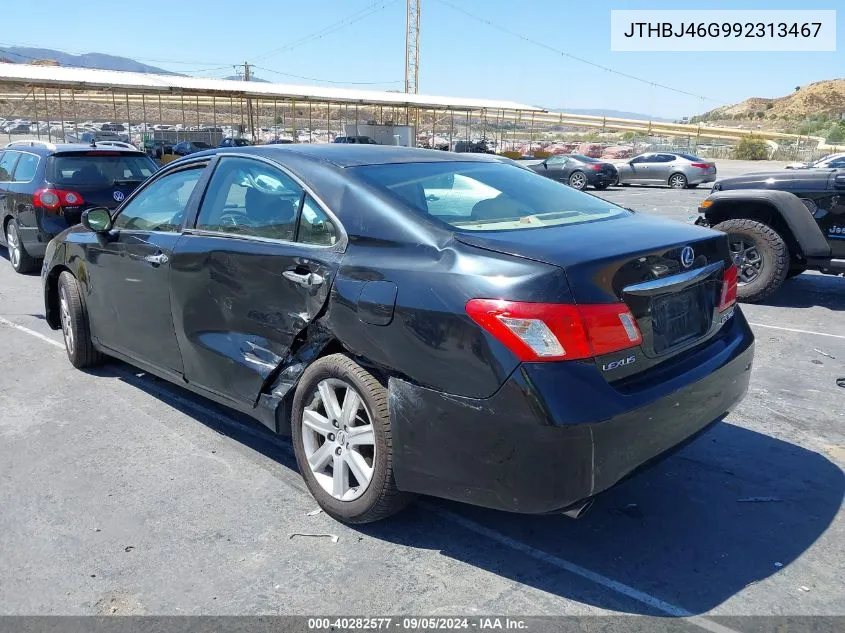 2009 Lexus Es 350 VIN: JTHBJ46G992313467 Lot: 40282577