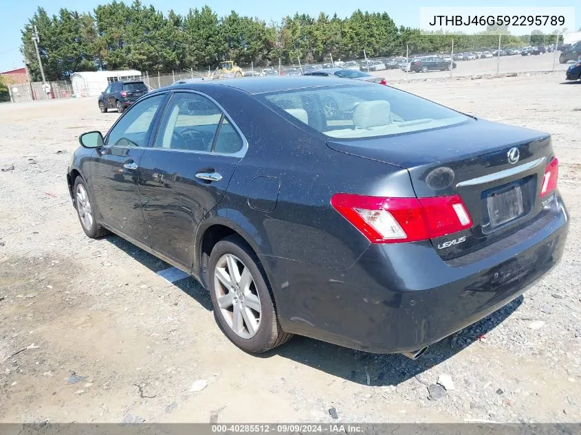 2009 Lexus Es 350 VIN: JTHBJ46G592295789 Lot: 40285512