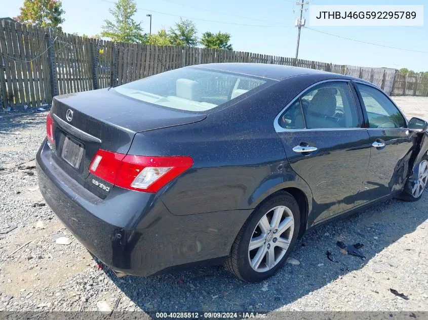 2009 Lexus Es 350 VIN: JTHBJ46G592295789 Lot: 40285512