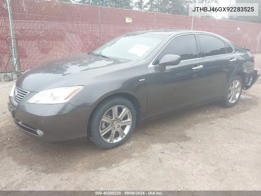 2009 Lexus Es 350 VIN: JTHBJ46GX92283525 Lot: 40289220