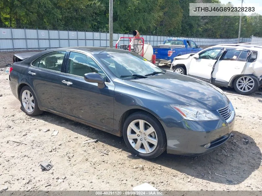 2009 Lexus Es 350 VIN: JTHBJ46G892328283 Lot: 40291120