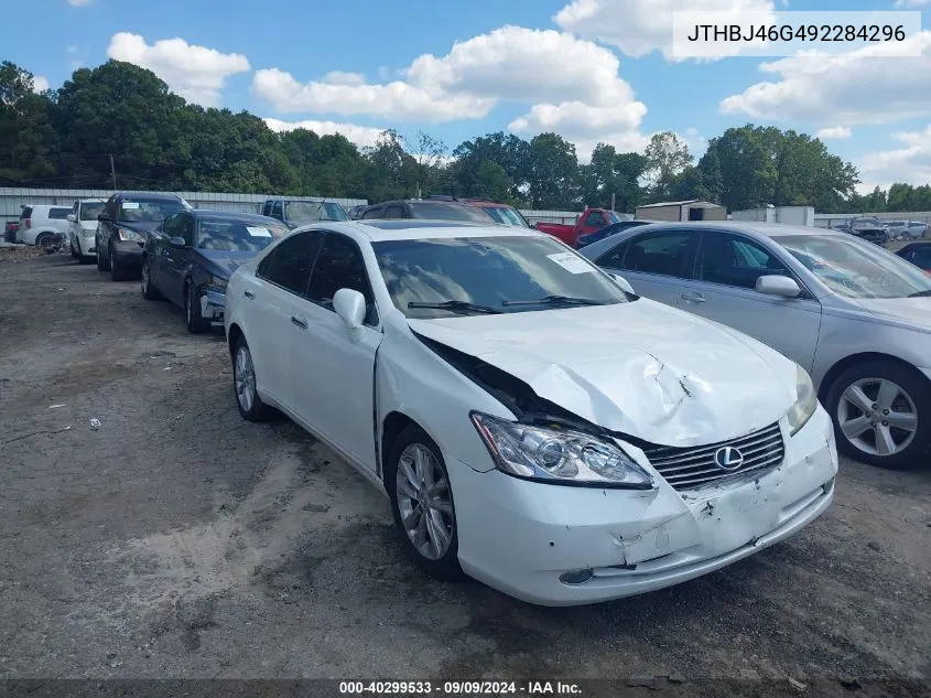 2009 Lexus Es 350 VIN: JTHBJ46G492284296 Lot: 40299533