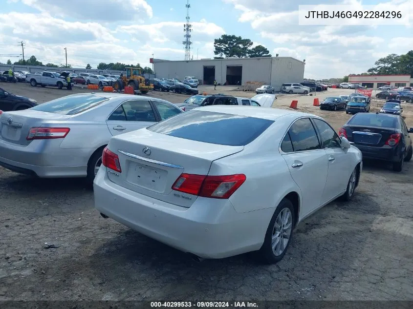 2009 Lexus Es 350 VIN: JTHBJ46G492284296 Lot: 40299533