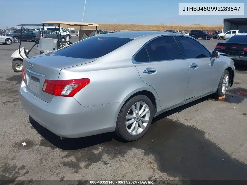 JTHBJ46G992283547 2009 Lexus Es 350