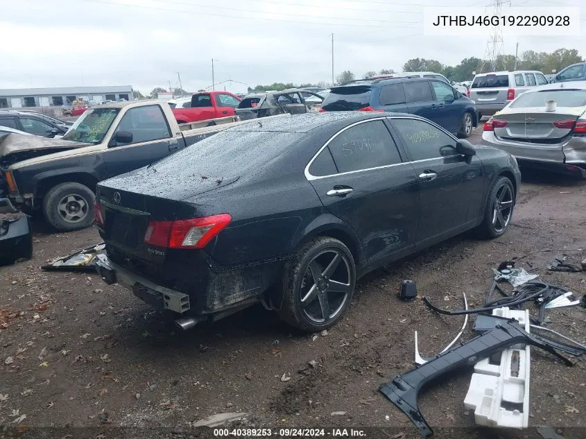 JTHBJ46G192290928 2009 Lexus Es 350 350