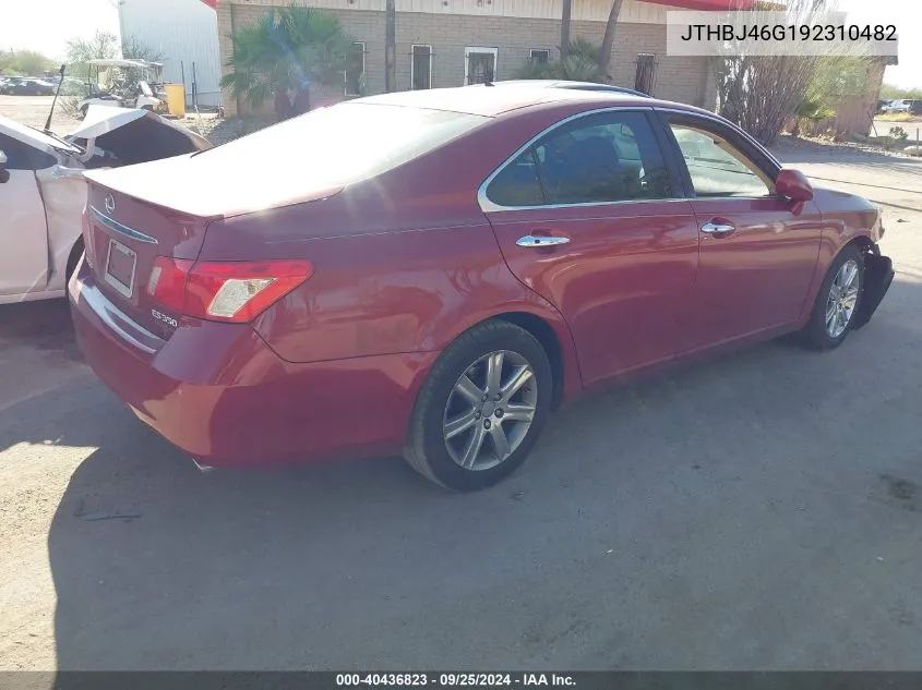 JTHBJ46G192310482 2009 Lexus Es 350