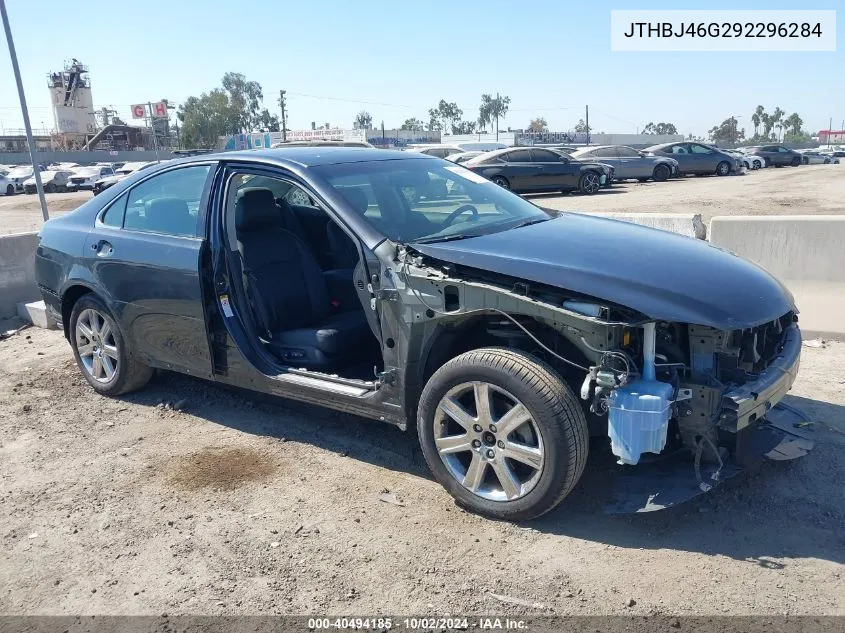 2009 Lexus Es 350 VIN: JTHBJ46G292296284 Lot: 40494185