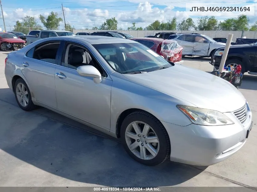 2009 Lexus Es 350 VIN: JTHBJ46G692341694 Lot: 40519334